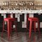Flash Furniture 30" Red Metal Stool-Red Poly Seat CH-31320-30-RED-PL2R-GG - alternate 5